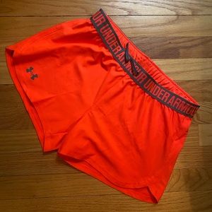 NWT orange(ish) Under Armour Shorts